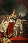 Franz Xaver Winterhalter Queen Victoria (mk25) oil painting reproduction